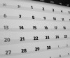 Kiddush Schedule